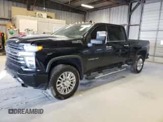 2021 Chevrolet Silverado 3500HD High Country с VIN 1GC4YVEY6MF130910, выставлен на аукционе Copart как лот 68679774 с пробегом 106 383 миль миль и Списание • Salvage title. История ставок и продаж доступна на DreamBid. Изображение 1.