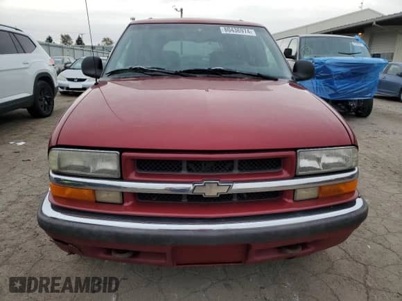 1998 Chevrolet Blazer LT z VIN 1GNDT13W1W2261382, wystawiony jako Copart lot #80436974 z przebiegiem 145 348 mil mil oraz Szkoda całkowita • Salvage title. Historia ofert i sprzedaży dostępna na DreamBid. Obrazek 5.