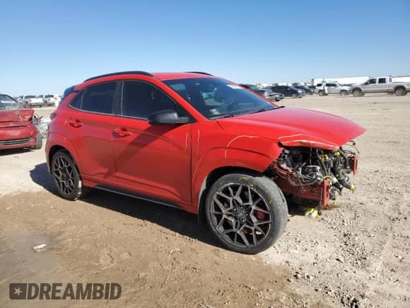 2023 Hyundai Kona с VIN KM8KH3AC2PU009759, выставлен на аукционе Copart как лот 42438665 с пробегом 31 568 миль миль и Списание • Salvage title. История ставок и продаж доступна на DreamBid. Изображение 4.