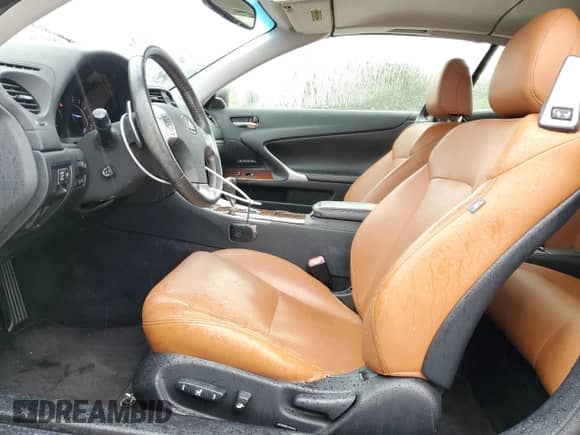 2015 Lexus IS 250 C with VIN JTHFF2C25F2532549, listed as a Copart auction lot 67317265 with 53,619 mi miles and Salvage title. Bid and sale history available at DreamBid. Image 7.