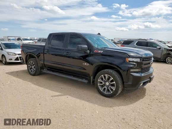 2021 Chevrolet Silverado 1500 RST z VIN 3GCUYEED3MG247565, wystawiony jako Copart lot #65751295 z przebiegiem 83 097 mil mil oraz Czysty tytuł • Clean title. Historia ofert i sprzedaży dostępna na DreamBid. Obrazek 4.