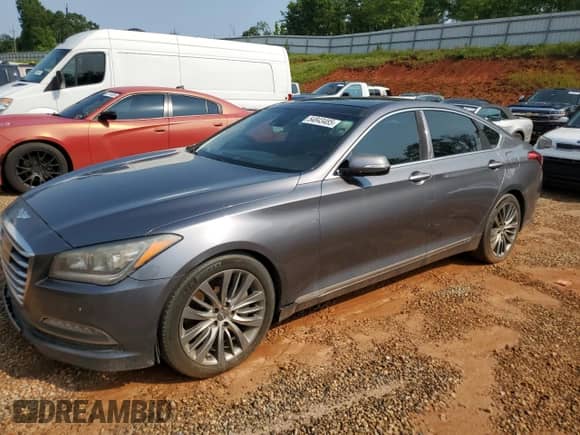 2015 Hyundai Genesis 5.0L с VIN KMHGN4JF5FU047774, выставлен на аукционе Copart как лот 54843485 с пробегом 163 601 миль миль и Чистый • Clean title. История ставок и продаж доступна на DreamBid. Изображение 1.