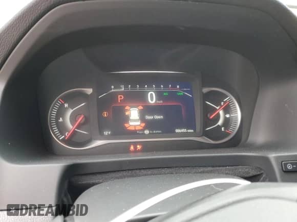 2024 Honda Passport Black Edition with VIN 5FNYF8H83RB016590, listed as a Copart auction lot 48287395 with 6,455 mi miles and Salvage title. Bid and sale history available at DreamBid. Image 9.