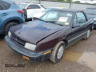1991 Dodge Shadow with VIN 3B3XP45K5MT615827, listed as a IAAI auction lot 42157848 with 70,501 mi miles and . Bid and sale history available at DreamBid. Image 2.