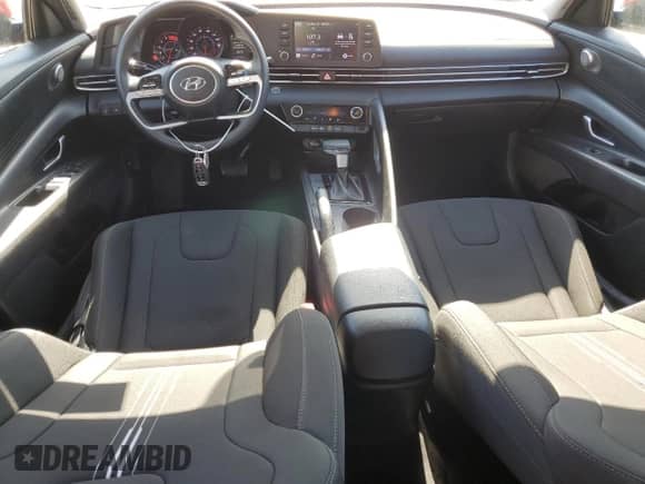 2022 Hyundai Elantra SEL with VIN KMHLM4AG3NU293344, listed as a Copart auction lot 81326525 with 52,585 mi miles and Salvage title. Bid and sale history available at DreamBid. Image 8.