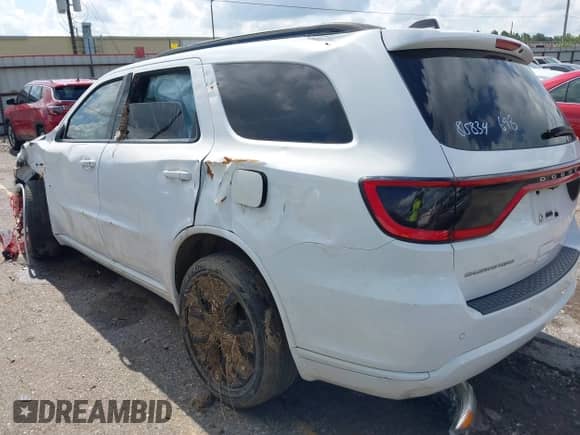 2017 Dodge Durango SXT with VIN 1C4RDHAG0HC736968, listed as a IAAI auction lot 42983435 with 121,472 mi miles and . Bid and sale history available at DreamBid. Image 3.