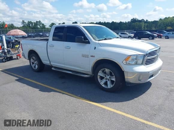 2015 Ram 1500 Big Horn with VIN 1C6RR6GT0FS581228, listed as a IAAI auction lot 42695491 with 234,575 mi miles and . Bid and sale history available at DreamBid. Image 1.