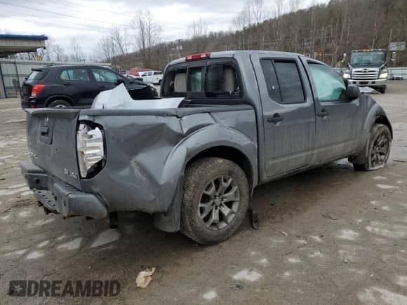 2020 Nissan Frontier SV with VIN 1N6ED0EB2LN708680, listed as a Copart auction lot 47537425 with Not provided miles and Salvage title. Bid and sale history available at DreamBid. Image 3.