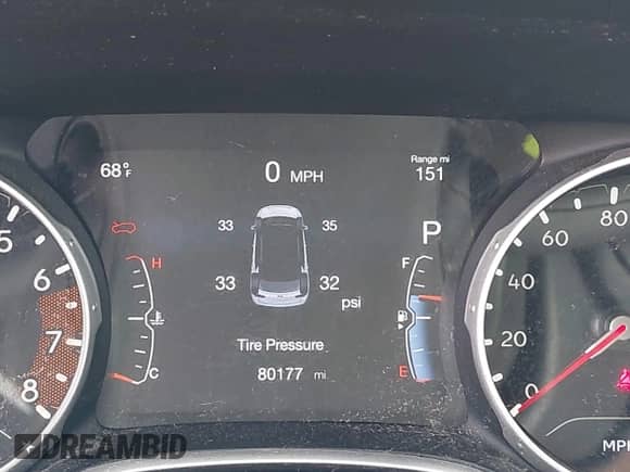 2020 Jeep Compass Sport z VIN 3C4NJDAB4LT256661, wystawiony jako IAAI lot #43300392 z przebiegiem 80 177 mil mil oraz . Historia ofert i sprzedaży dostępna na DreamBid. Obrazek 15.