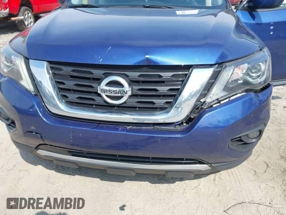 2019 Nissan Pathfinder SL with VIN 5N1DR2MM0KC577690, listed as a IAAI auction lot 42041700 with 133,392 mi miles and . Bid and sale history available at DreamBid. Image 6.