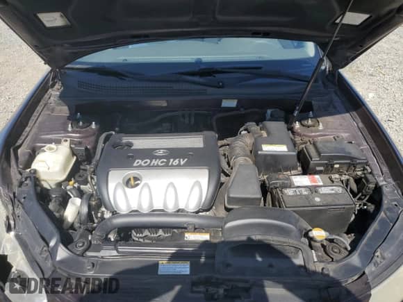 2006 Hyundai Sonata GLS with VIN KMHEU46C66A084245, listed as a Copart auction lot 71857455 with 122,917 mi miles and Salvage title. Bid and sale history available at DreamBid. Image 11.