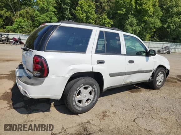 2003 Chevrolet TrailBlazer LS с VIN 1GNDS13S332222417, выставлен на аукционе Copart как лот 80895495 с пробегом 295 634 миль миль и Списание • Salvage title. История ставок и продаж доступна на DreamBid. Изображение 3.