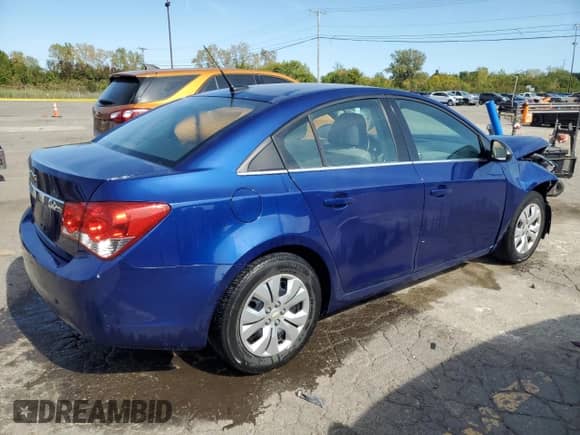 2012 Chevrolet Cruze LS with VIN 1G1PC5SH6C7407072, listed as a Copart auction lot 71798765 with 240,770 mi miles and Clean title. Bid and sale history available at DreamBid. Image 3.