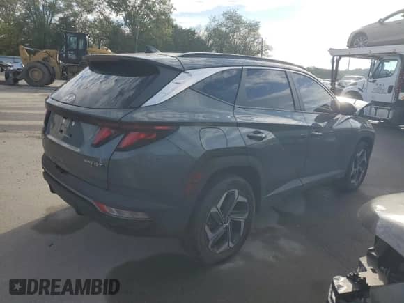 2024 Hyundai Tucson SEL with VIN KM8JBDD20RU220421, listed as a Copart auction lot 84395485 with 19,030 mi miles and Salvage title. Bid and sale history available at DreamBid. Image 3.