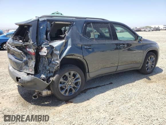 2021 Chevrolet Traverse RS z VIN 1GNERJKW3MJ198602, wystawiony jako Copart lot #58725725 z przebiegiem 37 167 mil mil oraz Szkoda całkowita • Salvage title. Historia ofert i sprzedaży dostępna na DreamBid. Obrazek 3.