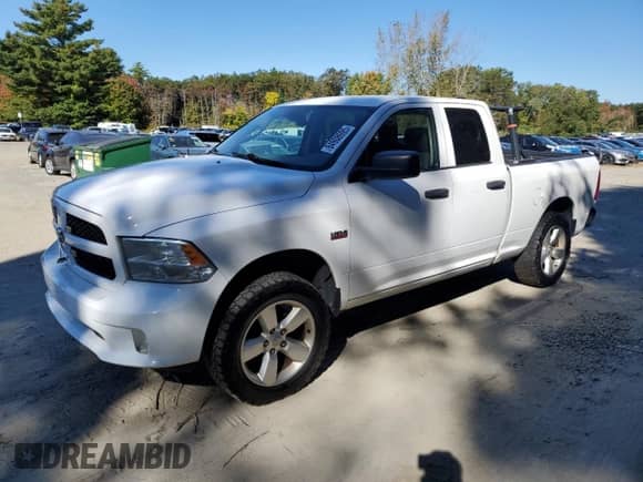 2014 Ram 1500 Express z VIN 1C6RR7FT3ES362155, wystawiony jako Copart lot #84908995 z przebiegiem 163 097 mil mil oraz Czysty tytuł • Clean title. Historia ofert i sprzedaży dostępna na DreamBid. Obrazek 1.