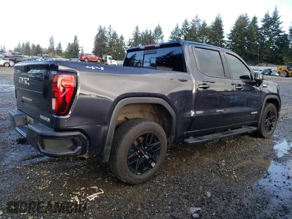 2022 GMC Sierra 1500 Elevation с VIN 3GTUUCET8NG647243, выставлен на аукционе Copart как лот 86099654 с пробегом 23 302 миль миль и Списание • Salvage title. История ставок и продаж доступна на DreamBid. Изображение 3.