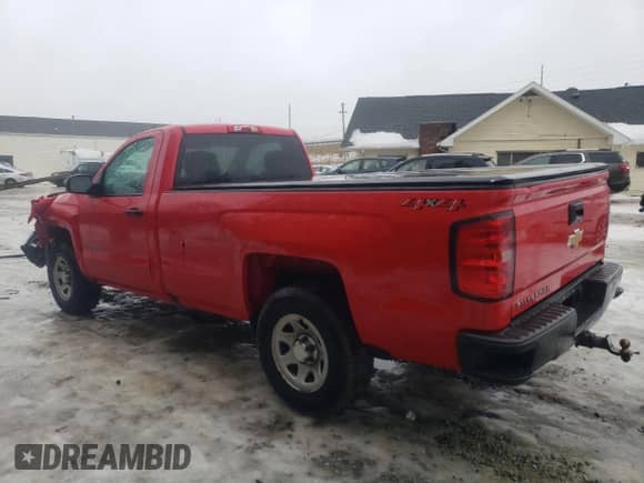 2018 Chevrolet Silverado 1500 Work Truck with VIN 1GCNKNEC5JZ230386, listed as a Copart auction lot 43510565 with 134,507 mi miles and Salvage title. Bid and sale history available at DreamBid. Image 2.