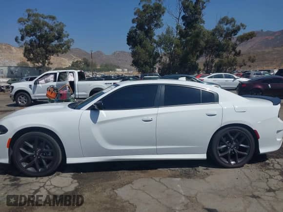 2023 Dodge Charger GT with VIN 2C3CDXHG1PH672848, listed as a IAAI auction lot 43154590 with 15,549 mi miles and . Bid and sale history available at DreamBid. Image 14.