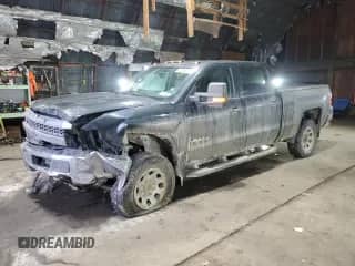 2019 Chevrolet Silverado 2500HD Work Truck z VIN 1GC1KREG2KF179781, wystawiony jako Copart lot #42358535 z przebiegiem 99 182 mil mil oraz Szkoda całkowita • Salvage title. Historia ofert i sprzedaży dostępna na DreamBid. Obrazek 1.