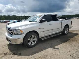 2014 Ram 1500 Big Horn z VIN 1C6RR6LM8ES319891, wystawiony jako Copart lot #64426375 z przebiegiem 230 387 mil mil oraz Szkoda całkowita • Salvage title. Historia ofert i sprzedaży dostępna na DreamBid. Obrazek 1.