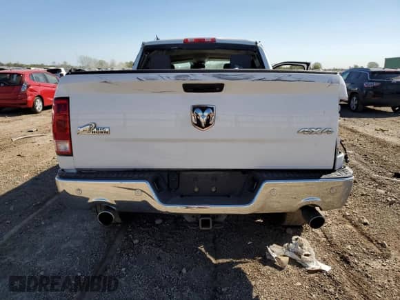 2017 Ram 1500 SLT with VIN 1C6RR7LT7HS644226, listed as a Copart auction lot 73575854 with Not provided miles and Salvage title. Bid and sale history available at DreamBid. Image 6.