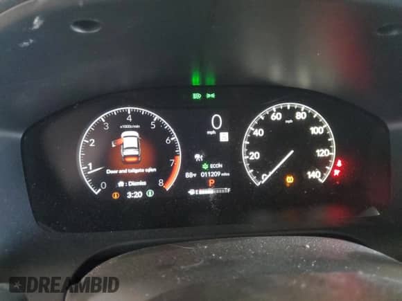 2024 Honda HR-V LX z VIN 3CZRZ2H34RM785909, wystawiony jako Copart lot #69442215 z przebiegiem 11 209 mil mil oraz Szkoda całkowita • Salvage title. Historia ofert i sprzedaży dostępna na DreamBid. Obrazek 9.
