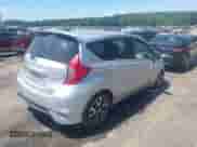 2015 Nissan Note S with VIN 3N1CE2CPXFL357543, listed as a IAAI auction lot 42204393 with 65,525 mi miles and . Bid and sale history available at DreamBid. Image 4.