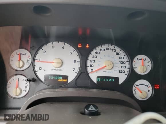 2003 Dodge 1500 ST с VIN 1D7HA18D43S318781, выставлен на аукционе Copart как лот 84990315 с пробегом 239 830 миль миль и Списание • Salvage title. История ставок и продаж доступна на DreamBid. Изображение 9.