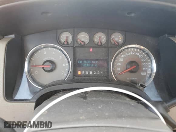 2009 Ford F-150 XLT с VIN 1FTRX12V39KC27976, выставлен на аукционе Copart как лот 70511475 с пробегом 161 802 миль миль и Списание • Salvage title. История ставок и продаж доступна на DreamBid. Изображение 9.