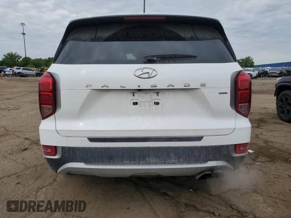 2022 Hyundai Palisade SE z VIN KM8R1DHE0NU438783, wystawiony jako Copart lot #58986475 z przebiegiem 49 934 mil mil oraz Nie do naprawy • Non repairable. Historia ofert i sprzedaży dostępna na DreamBid. Obrazek 6.