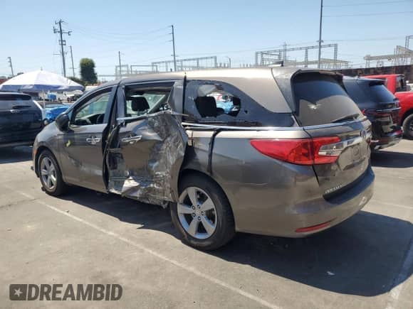 2020 Honda Odyssey EX с VIN 5FNRL6H54LB061245, выставлен на аукционе Copart как лот 70685915 с пробегом Не указан миль и Списание • Salvage title. История ставок и продаж доступна на DreamBid. Изображение 2.