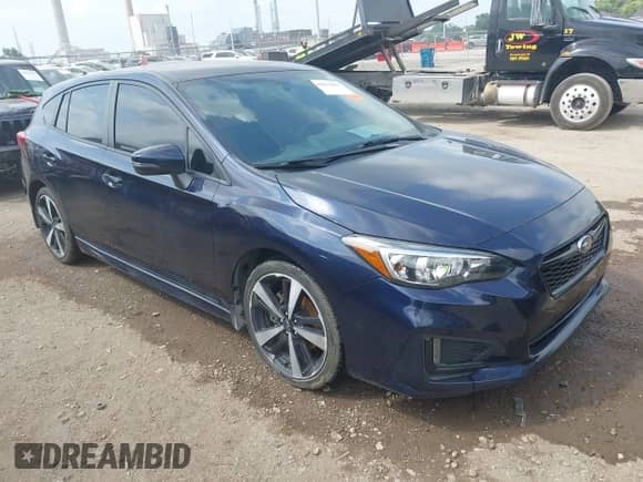 2019 Subaru Impreza Special Sports with VIN 4S3GTAM64K3760945, listed as a IAAI auction lot 42835847 with 69,090 mi miles and . Bid and sale history available at DreamBid. Image 1.