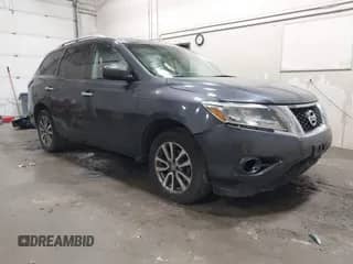 2013 Nissan Pathfinder SL with VIN 5N1AR2MM9DC663800, listed as a IAAI auction lot 42899588 with 215,442 mi miles and . Bid and sale history available at DreamBid. Image 1.
