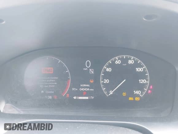 2023 Honda HR-V LX with VIN 3CZRZ2H31PM727611, listed as a IAAI auction lot 42436489 with 40,434 mi miles and . Bid and sale history available at DreamBid. Image 7.