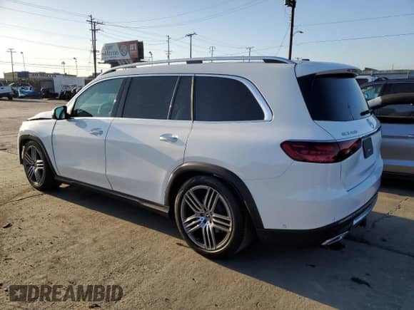 2025 Mercedes-Benz GLS 450 z VIN 4JGFF5KE1SB273109, wystawiony jako Copart lot #71516685 z przebiegiem 1 057 mil mil oraz Szkoda całkowita • Salvage title. Historia ofert i sprzedaży dostępna na DreamBid. Obrazek 2.