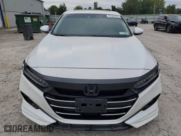 2021 Honda Accord EX-L с VIN 1HGCV1F55MA059781, выставлен на аукционе Copart как лот 81326765 с пробегом 45 752 миль миль и Списание • Salvage title. История ставок и продаж доступна на DreamBid. Изображение 5.