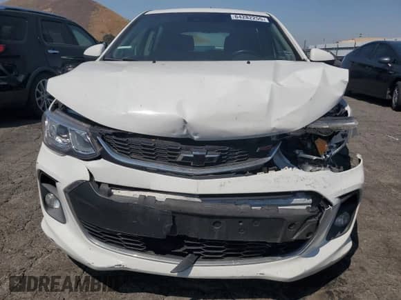 2018 Chevrolet Sonic LT with VIN 1G1JD6SH7J4128656, listed as a Copart auction lot 64282255 with 101,082 mi miles and Salvage title. Bid and sale history available at DreamBid. Image 5.