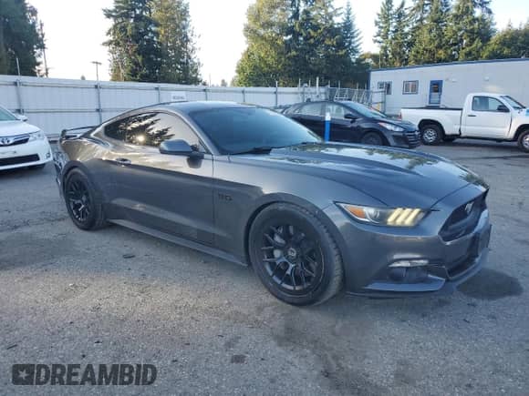 2016 Ford Mustang GT Premium с VIN 1FA6P8CF9G5202861, выставлен на аукционе Copart как лот 71279225 с пробегом 87 412 миль миль и Списание • Salvage title. История ставок и продаж доступна на DreamBid. Изображение 4.