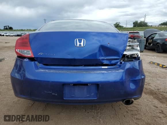 2011 Honda Accord LX-S with VIN 1HGCS1B37BA014156, listed as a Copart auction lot 69644825 with Not provided miles and Salvage title. Bid and sale history available at DreamBid. Image 6.