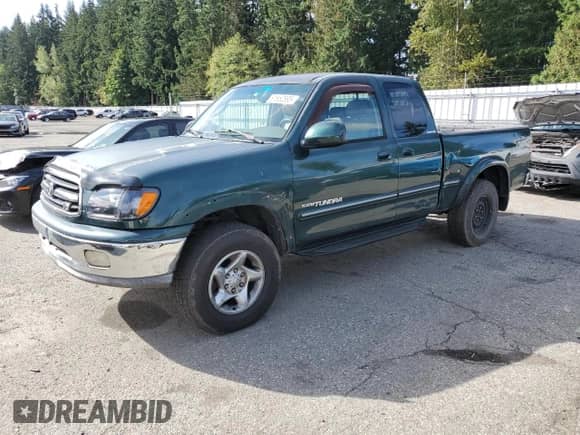 2002 Toyota Tundra Limited z VIN 5TBBT48152S291074, wystawiony jako Copart lot #81852585 z przebiegiem 269 192 mil mil oraz Szkoda całkowita • Salvage title. Historia ofert i sprzedaży dostępna na DreamBid. Obrazek 1.