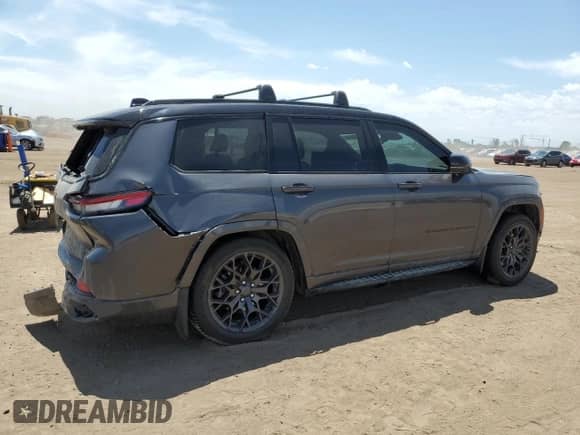 2023 Jeep Grand Cherokee Summit Reserve with VIN 1C4RJKET6P8849905, listed as a Copart auction lot 58395515 with 46,182 mi miles and Salvage title. Bid and sale history available at DreamBid. Image 3.