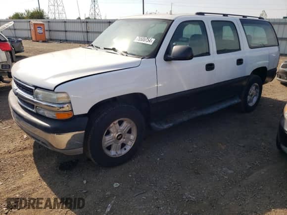 2006 Chevrolet Suburban LS z VIN 1GNEC16Z56J119858, wystawiony jako Copart lot #75500754 z przebiegiem 201 536 mil mil oraz Czysty tytuł • Clean title. Historia ofert i sprzedaży dostępna na DreamBid. Obrazek 1.