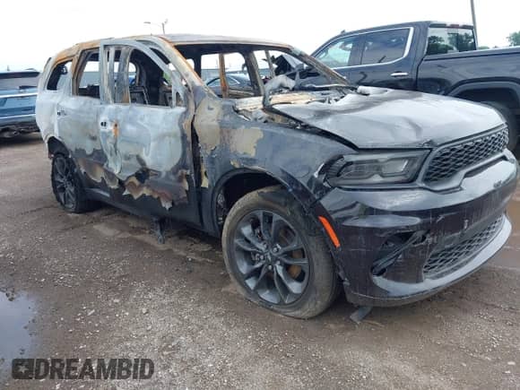 2021 Dodge Durango GT Plus with VIN 1C4RDJDG4MC545339, listed as a IAAI auction lot 42721226 with Not provided miles and . Bid and sale history available at DreamBid. Image 1.