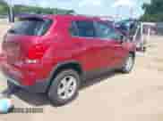 2018 Chevrolet Trax LT with VIN 3GNCJPSB7JL308277, listed as a IAAI auction lot 42564596 with 92,243 mi miles and . Bid and sale history available at DreamBid. Image 4.
