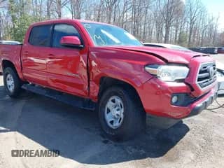 2019 Toyota Tacoma SR with VIN 5TFAX5GNXKX134376, listed as a IAAI auction lot 41887790 with 105,322 mi miles and . Bid and sale history available at DreamBid. Image 1.