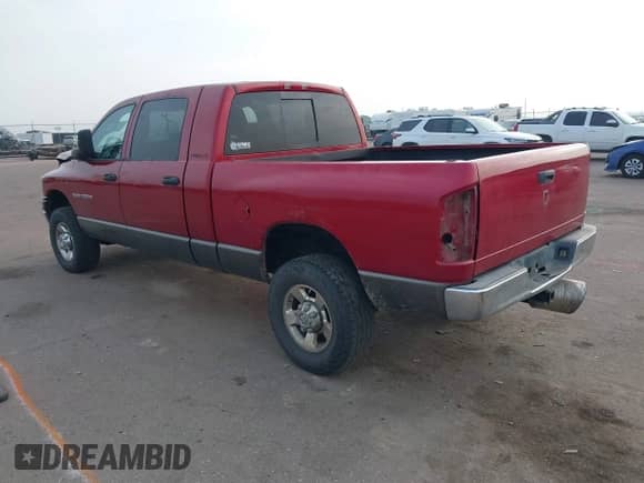 2006 Dodge 2500 SLT with VIN 3D7KS29C86G155174, listed as a IAAI auction lot 43147560 with 201,574 mi miles and . Bid and sale history available at DreamBid. Image 3.