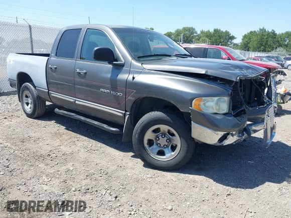 2002 Dodge 1500 z VIN 3D7HU18ZX2G195125, wystawiony jako IAAI lot #42888990 z przebiegiem 117 297 mil mil oraz . Historia ofert i sprzedaży dostępna na DreamBid. Obrazek 1.