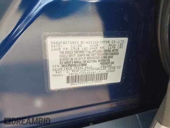 2020 Nissan Kicks SR z VIN 3N1CP5DV5LL570050, wystawiony jako IAAI lot #42980447 z przebiegiem 52 295 mil mil oraz . Historia ofert i sprzedaży dostępna na DreamBid. Obrazek 9.