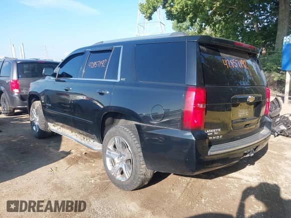 2015 Chevrolet Tahoe LTZ с VIN 1GNSKCKC1FR197154, выставлен на аукционе IAAI как лот 42857192 с пробегом 162 397 миль миль и . История ставок и продаж доступна на DreamBid. Изображение 3.